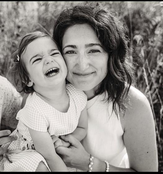 Stephanie with her daughter Madeline