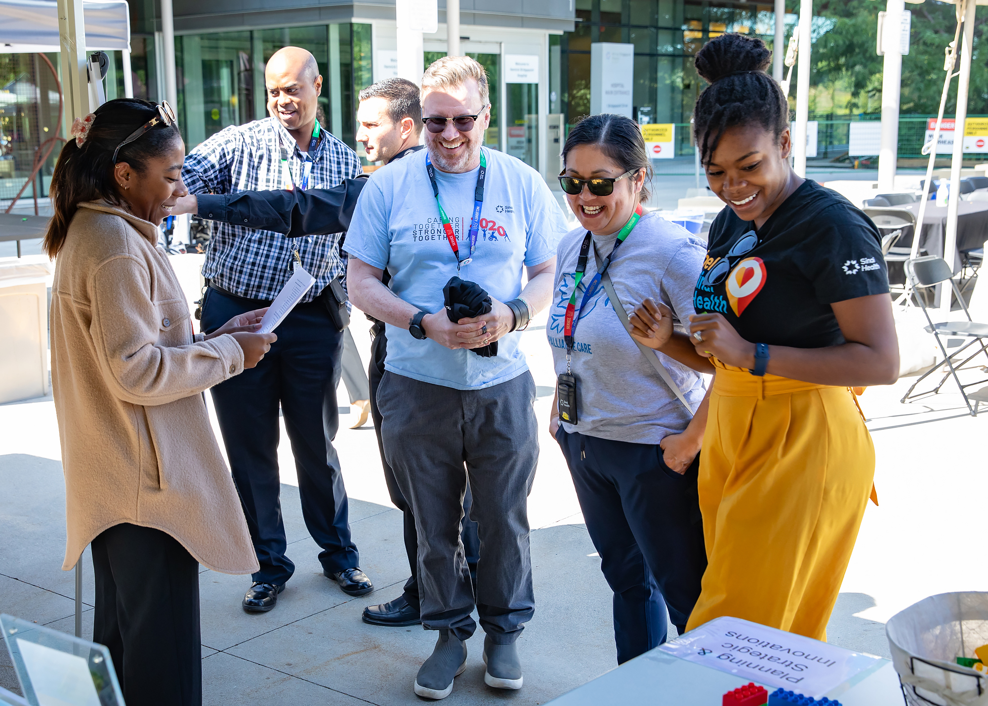 Celebrating together at Sinai Health’s People Appreciation BBQ