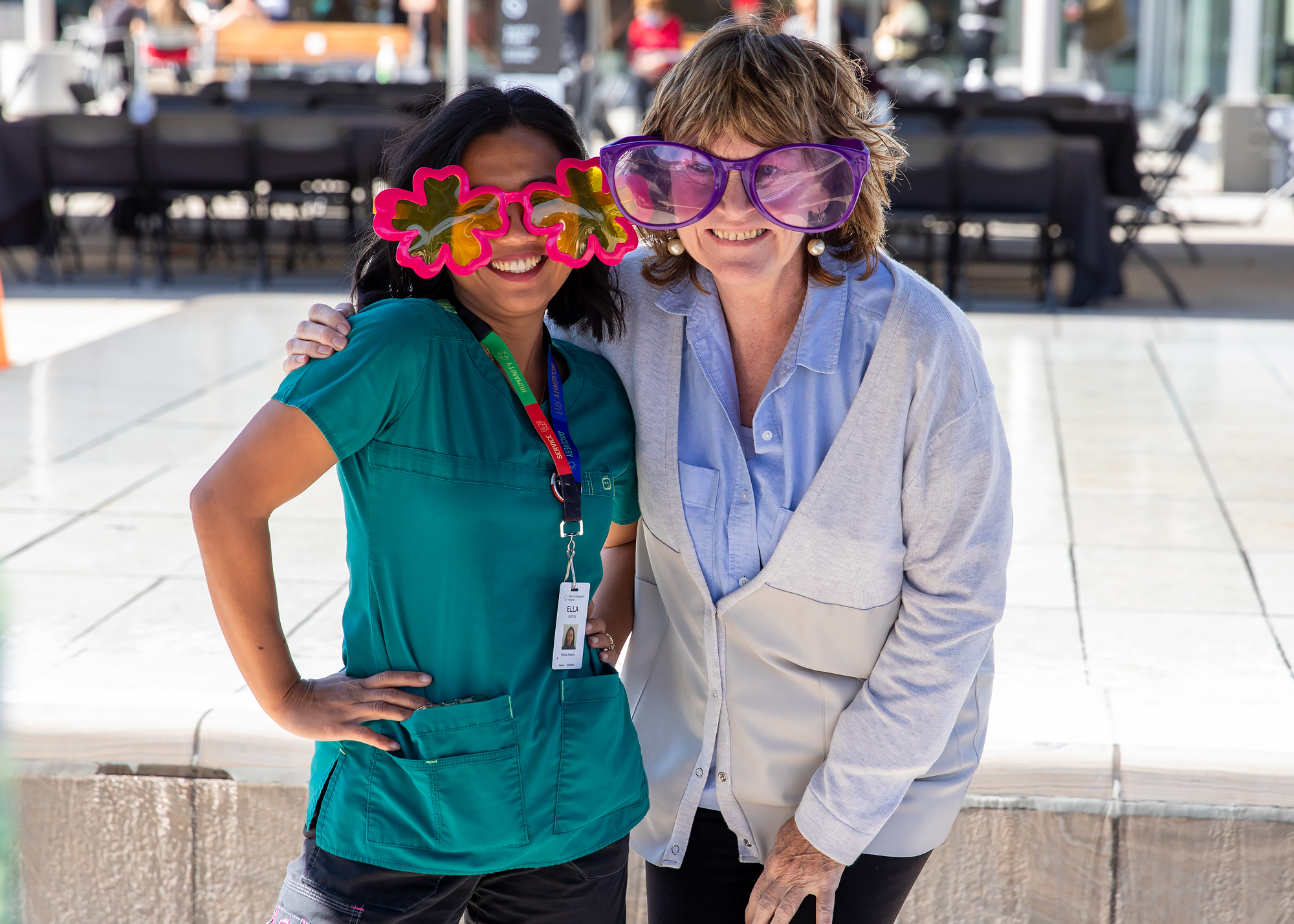 Celebrating together at Sinai Health’s People Appreciation BBQ