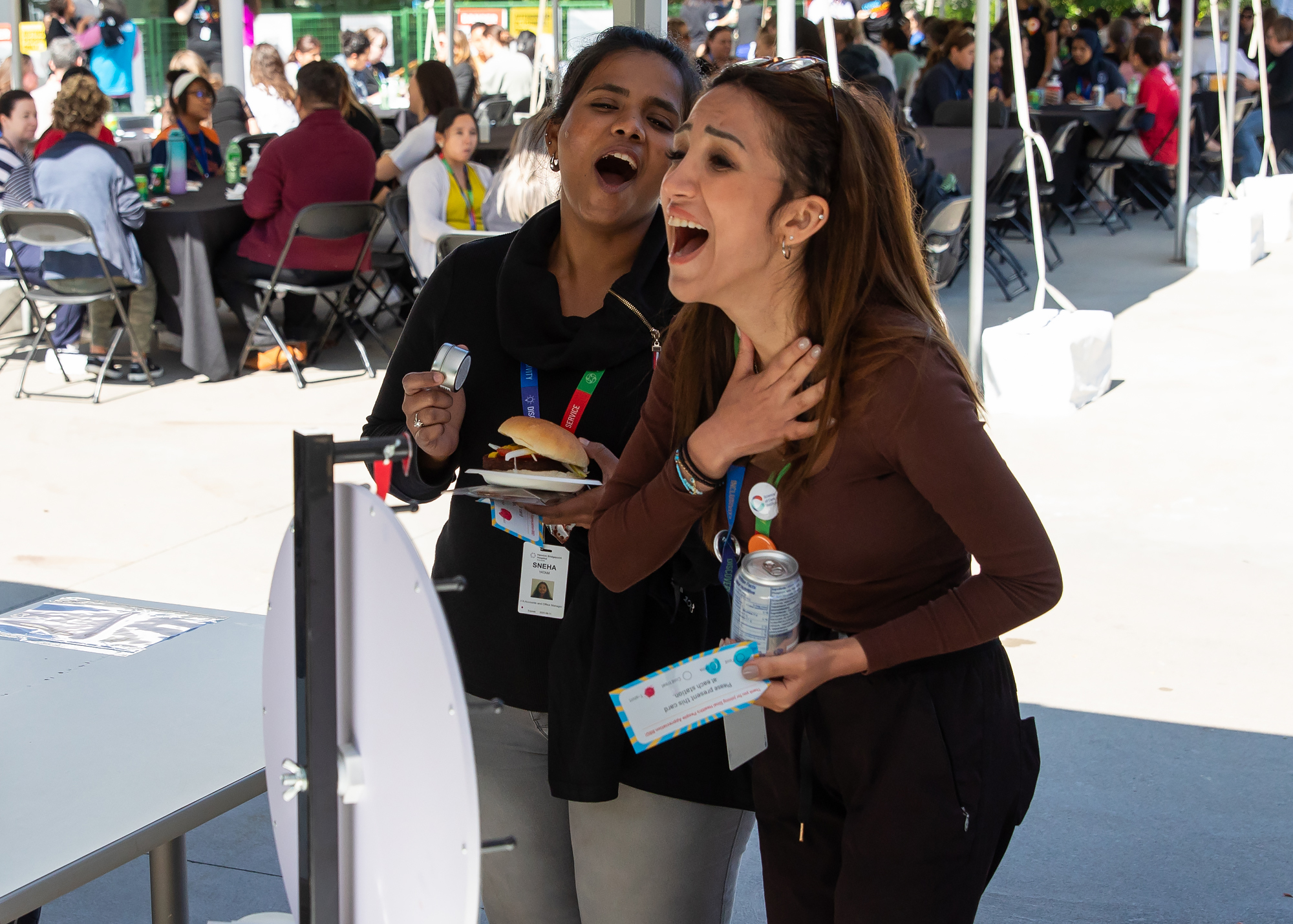 Celebrating together at Sinai Health’s People Appreciation BBQ