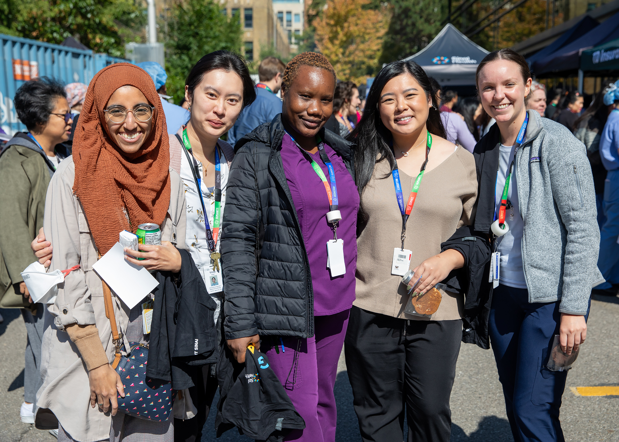 Celebrating together at Sinai Health’s People Appreciation BBQ