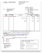 fake invoice sample