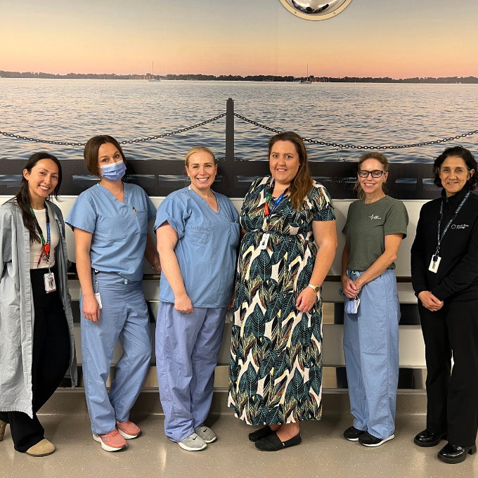 Group photo of Patient Blood Management team.