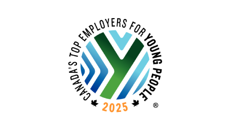 Logo for Canada's Top Employers for Young People 2025