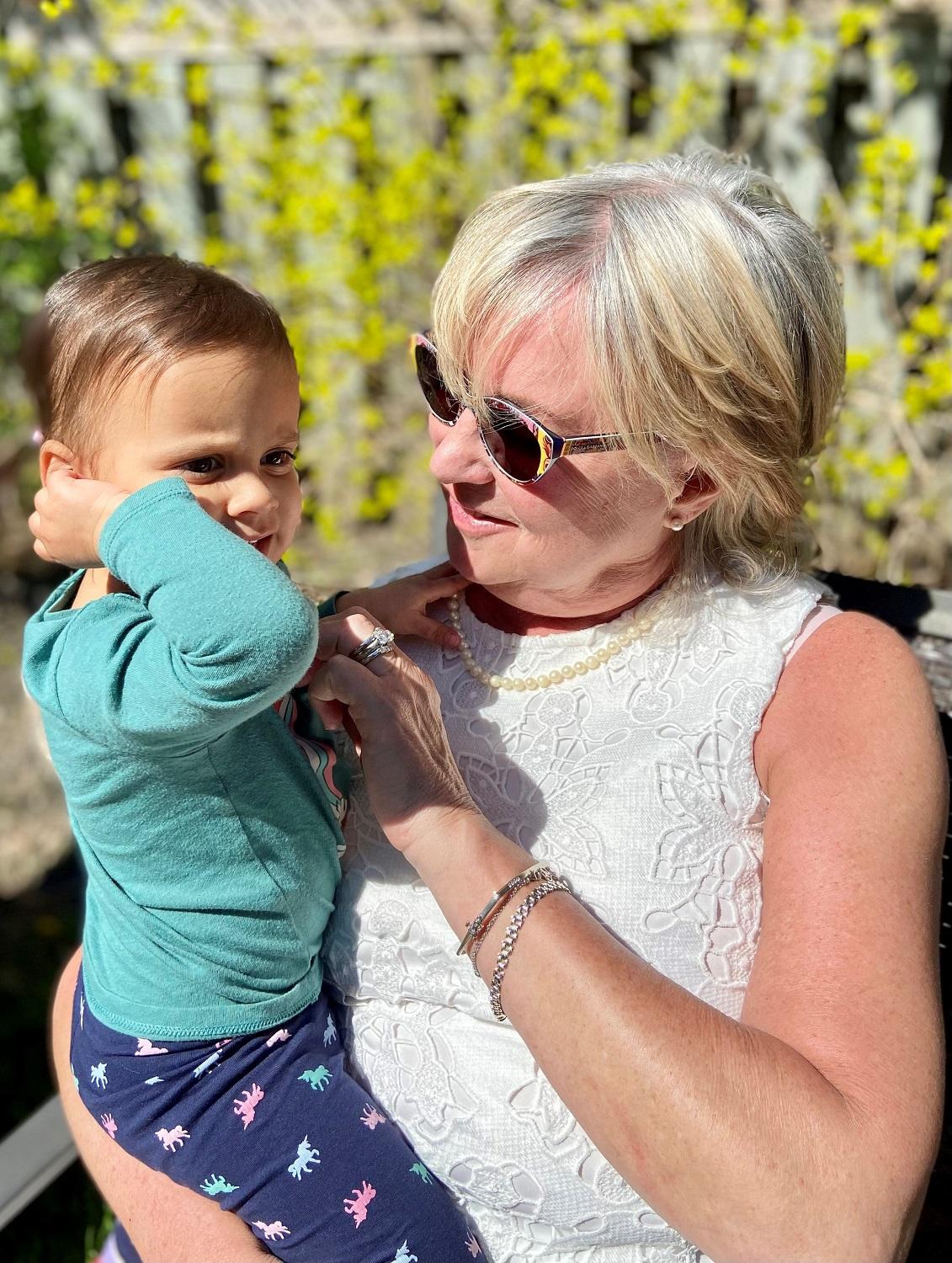 Maliyah with her grandmother, Debra Lynne