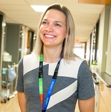 A headshot of Dr. Jennie Johnstone, Sinai Health’s Physician Lead for Infection Prevention and Control 