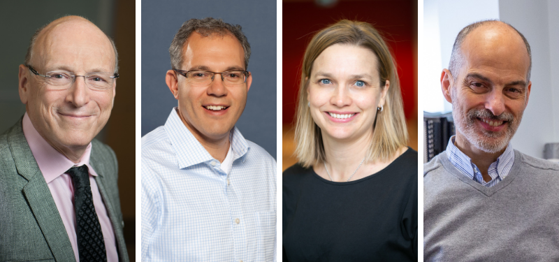 Headshots of Dr. Howard Ovens, Dr. Andrew Morris, Dr. Jennie Johnstone and Dr. Tony Mazzulli.