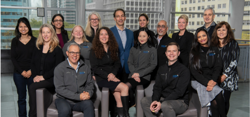 Group photo of the Sinai Health and UHN Antimicrobial Stewardship team