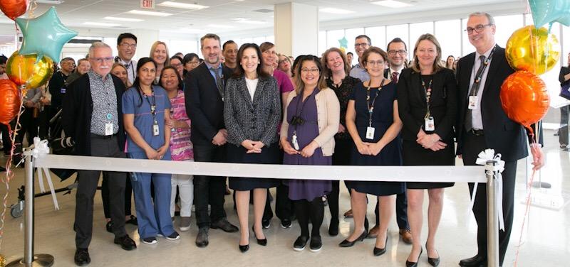 Official ribbon cutting ceremony at Hennick Bridgepoint