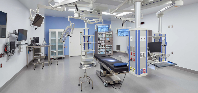 A new state-of-the-art surgical room at Mount Sinai Hospital