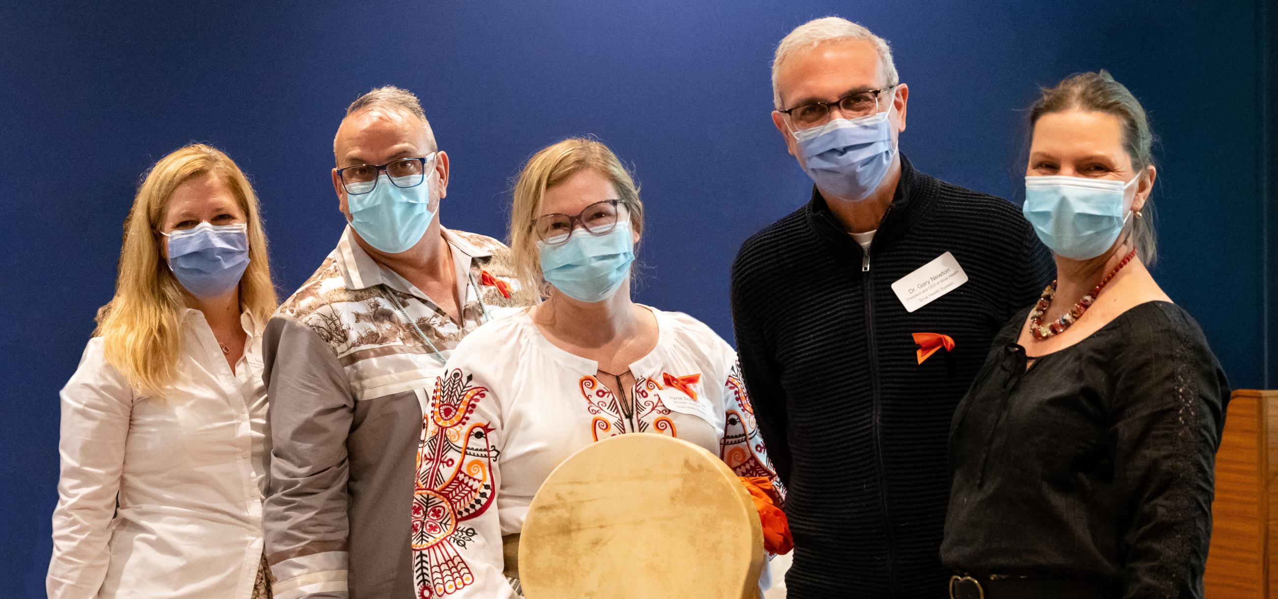 Sinai Health participates in Indigenous sacred bundle feast ceremony