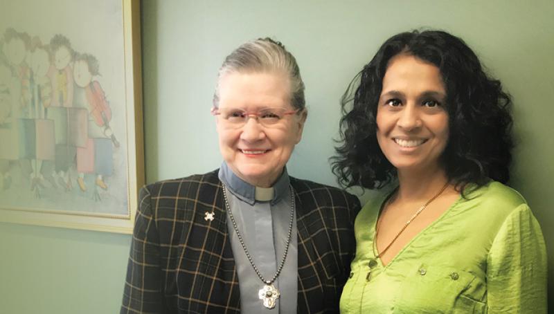 Reverend Nola Crewe and Dr. Sangeeta Mehta