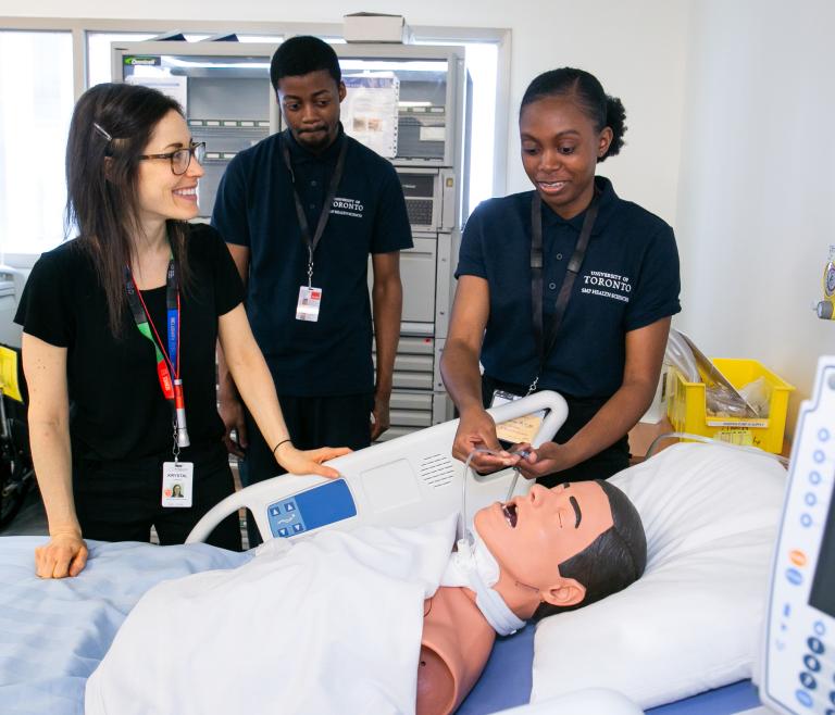 Simulation training at Hennick Bridgepoint Hospital